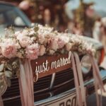 Décorer une voiture pour mariage : 10 idées originales et faciles à réaliser