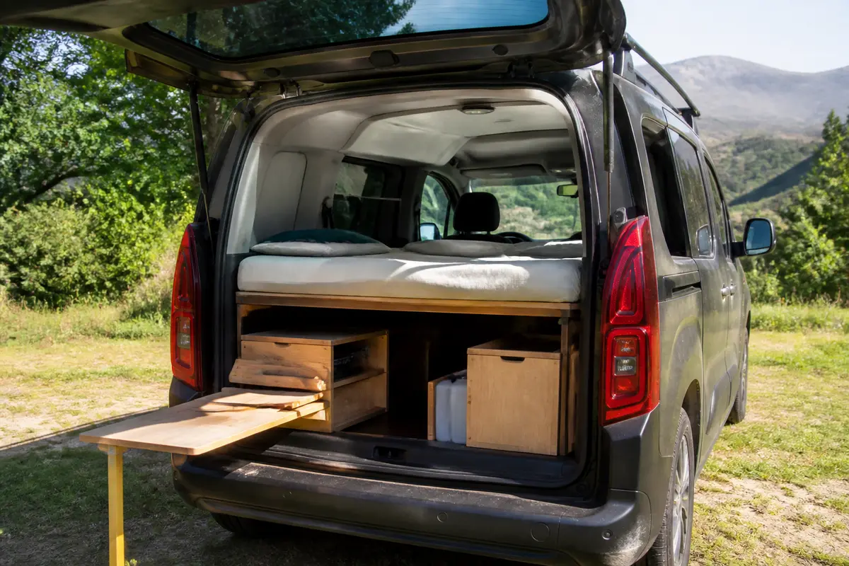 Idées créatives pour un Berlingo aménagé et confortable